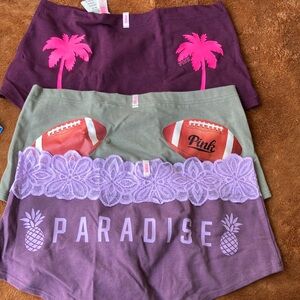 3 VS boyshorts NWOT size M